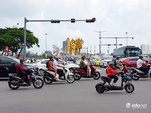Đà Nẵng: Đã chọn phương án tổ chức lại nút giao thông phía Tây cầu Rồng - Ảnh 1. Đà Nẵng: Đã chọn phương án tổ chức lại nút giao thông phía Tây cầu Rồng - Ảnh 1.