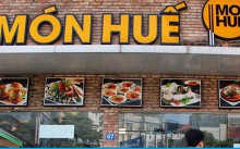 Món Huế rời đi, bỏ lại cả bàn ghế, bát đũa