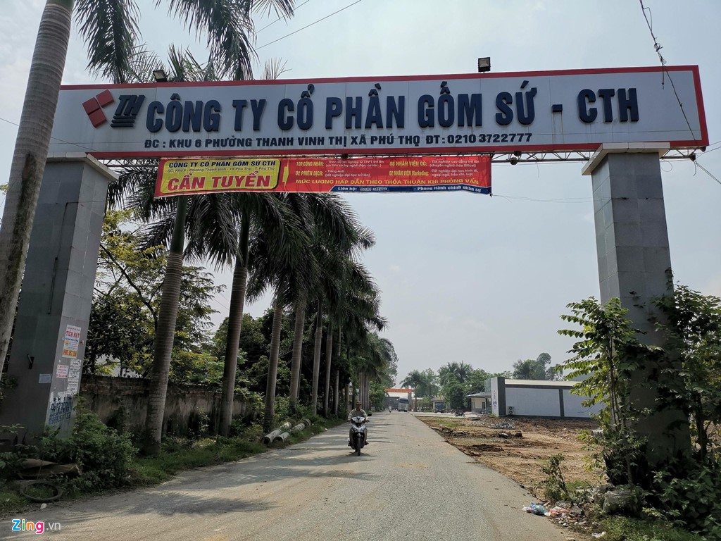 Kho chứa dầu thải của công ty gốm sứ Thanh Hà - Ảnh 1.