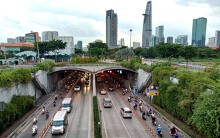 Cấm tất cả phương tiện qua hầm Thủ Thiêm vào cuối tuần