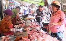 Giá cả thị trường hôm nay 23/10: Giá heo hơi về chợ Hóc Môn giảm còn 57.500 đồng/kg