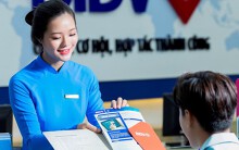Lợi nhuận của BIDV giảm 226 tỉ đồng, thu nhập mỗi nhân viên giảm 4,2 triệu đồng/tháng