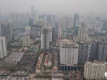 Chất lượng không khí Hà Nội trong tuần có xu hướng giảm xuống nhưng không đáng kể