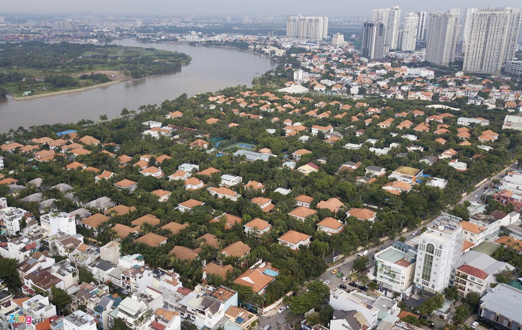 Chung cư, biệt thự ồ ạt mọc lên tại khu nhà giàu bị ngập Thảo Điền - Ảnh 2. Chung cư, biệt thự ồ ạt mọc lên tại khu nhà giàu bị ngập Thảo Điền - Ảnh 2.