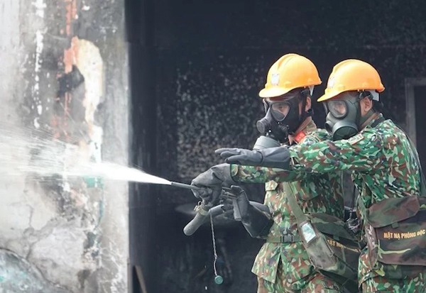 Kết thúc tẩy độc nhà kho Rạng Đông - Ảnh 2. Kết thúc tẩy độc nhà kho Rạng Đông - Ảnh 2.
