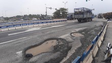 'Ổ gà' trên cao tốc: Nếu tái phạm sẽ tước giấy phép thi công