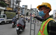 Hà Nội rào đường Quốc Tử Giám để xây ga ngầm đường sắt