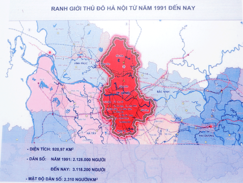 Địa giới hành chính Hà Nội thay đổi 4 lần sau giải phóng - Ảnh 6. Địa giới hành chính Hà Nội thay đổi 4 lần sau giải phóng - Ảnh 6.