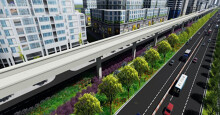 Tuyến metro số 1 sẽ được phủ xanh dọc chiều dài 14,7km