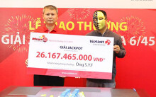 Người nước ngoài đầu tiên trúng độc đắc, trở thành tỉ phú Vietlott