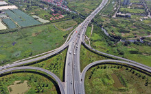 Hà Nội: Rào đường khu vực phía Bắc cầu Thanh Trì trong nửa tháng