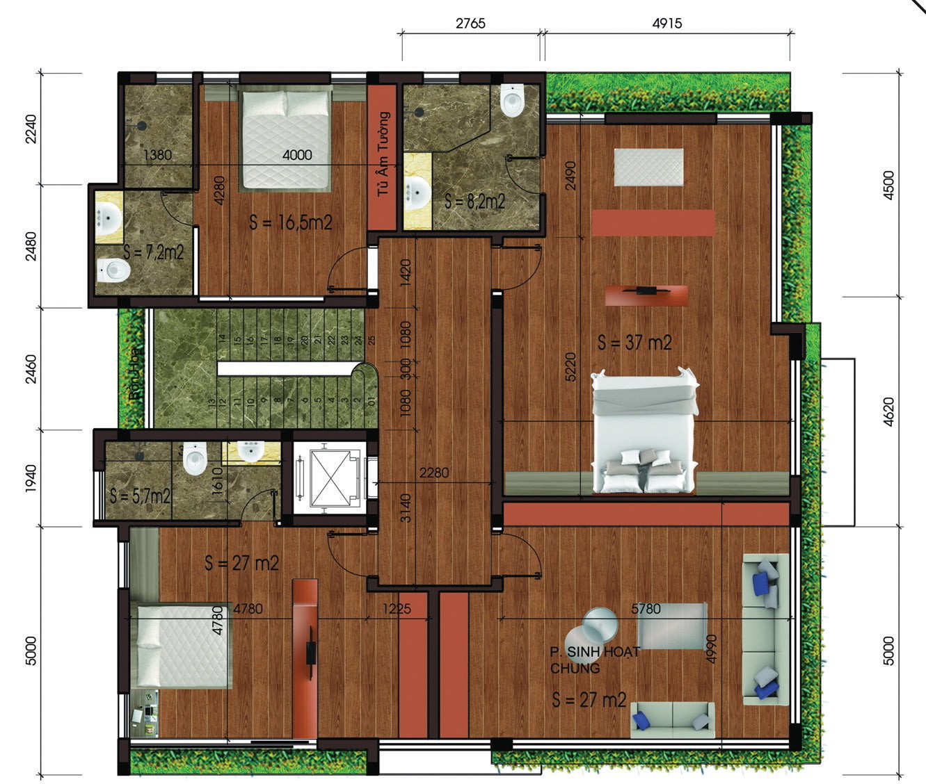 10 bước thiết kế biệt thự hợp phong thủy - Ảnh 2. 10 bước thiết kế biệt thự hợp phong thủy - Ảnh 2.