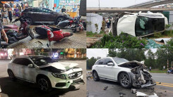 Vì sao xe Mercedes-Benz liên tiếp gây tai nạn liên hoàn, khó hiểu?
