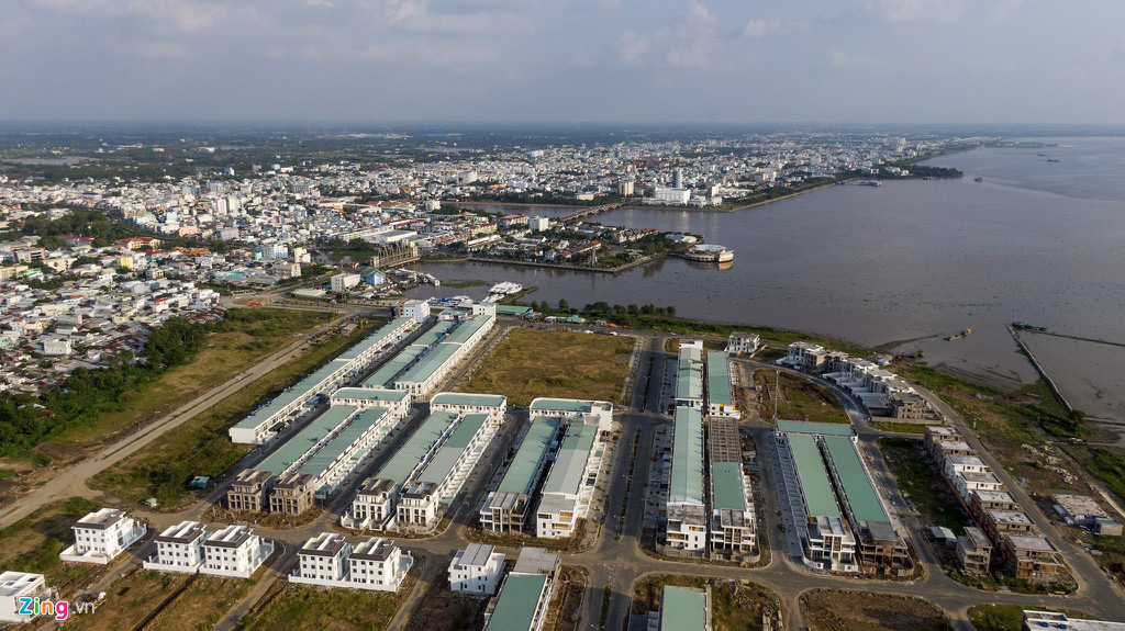 Khu đô thị lấn biển đầu tiên của Việt Nam sau 20 năm xây dựng - Ảnh 3. Khu đô thị lấn biển đầu tiên của Việt Nam sau 20 năm xây dựng - Ảnh 3.