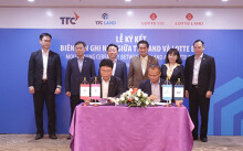 Lotte đầu tư 100 triệu USD cho TTC Land phát triển các dự án bất động sản