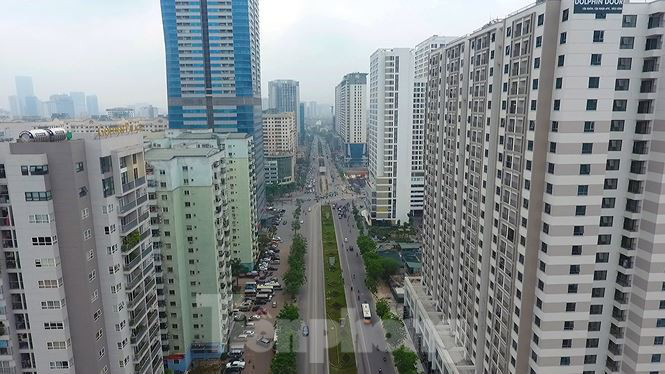 Cận cảnh tuyến đường 2km cao ốc bủa vây bị thanh tra về qui hoạch - Ảnh 1.