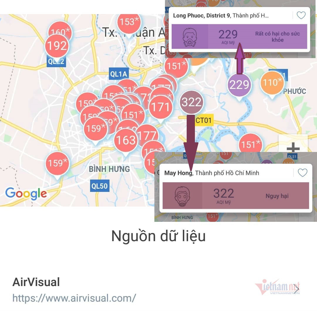 TP HCM mỗi năm có hơn 150 ngày ô nhiễm 'quá sức' - Ảnh 4. TP HCM mỗi năm có hơn 150 ngày ô nhiễm 'quá sức' - Ảnh 4.