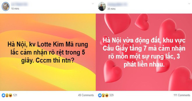 Động đất 5,4 độ ở Cao Bằng, nhiều chung cư Hà Nội rung lắc - Ảnh 1. Động đất 5,4 độ ở Cao Bằng, nhiều chung cư Hà Nội rung lắc - Ảnh 1.