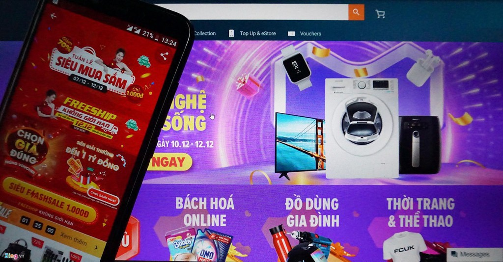 Sendo, Lazada, Shopee, Tiki chơi lớn ngày độc thân và Black Friday - Ảnh 2. Sendo, Lazada, Shopee, Tiki chơi lớn ngày độc thân và Black Friday - Ảnh 2.