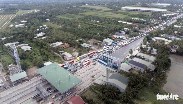 Bộ GTVT sẽ phấn đấu sớm thu phí trở lại BOT Cai Lậy - Ảnh 1. Bộ GTVT sẽ phấn đấu sớm thu phí trở lại BOT Cai Lậy - Ảnh 1.