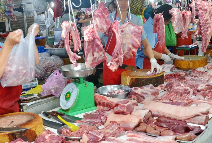 Giá thịt heo tăng chóng mặt, thương lái đua nhau gom heo bán ra Bắc? - Ảnh 1. Giá thịt heo tăng chóng mặt, thương lái đua nhau gom heo bán ra Bắc? - Ảnh 1.