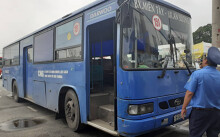 TP HCM kiểm tra đột xuất khí thải ô tô, tài xế 'không thấy phiền vì đây là việc tốt'