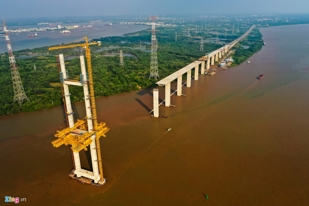 Hai cầu dây văng ở TP HCM có độ tĩnh không cao nhất Việt Nam - Ảnh 11. Hai cầu dây văng ở TP HCM có độ tĩnh không cao nhất Việt Nam - Ảnh 11.