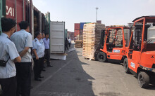 Phát hiện 25 container gỗ xẻ đội lốt gỗ cao su trị giá 11 tỉ đồng trốn thuế