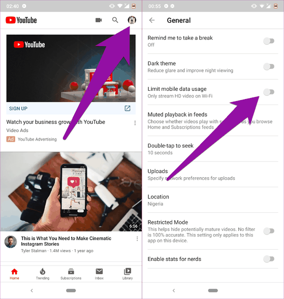 4 cách tiết kiệm dữ liệu 4G khi xem video trên YouTube - Ảnh 3. 4 cách tiết kiệm dữ liệu 4G khi xem video trên YouTube - Ảnh 3.