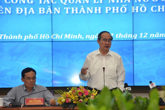 Bí thư Nguyễn Thiện Nhân: Cuối tháng 12-2019, phải có hướng dẫn xử lý công trình sai phạm! - Ảnh 1. Bí thư Nguyễn Thiện Nhân: Cuối tháng 12-2019, phải có hướng dẫn xử lý công trình sai phạm! - Ảnh 1.