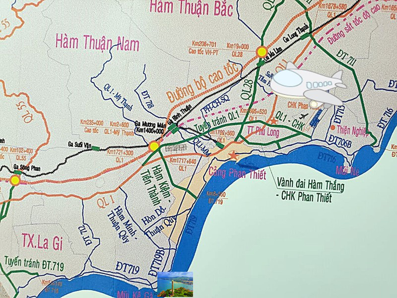 Nhiều tuyến đường mới kết nối với cao tốc Phan Thiết- Dầu Giây - Ảnh 3. Nhiều tuyến đường mới kết nối với cao tốc Phan Thiết- Dầu Giây - Ảnh 3.