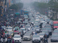 Tìm giải pháp giảm ô nhiễm ở Hà Nội và TP.HCM