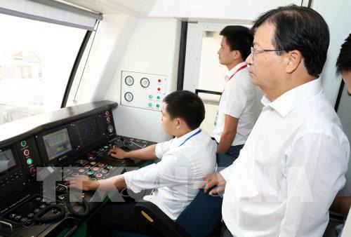 Đường sắt đô thị Cát Linh - Hà Đông đang nghiệm thu từng phần - Ảnh 1. Đường sắt đô thị Cát Linh - Hà Đông đang nghiệm thu từng phần - Ảnh 1.