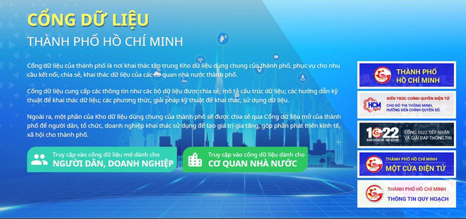 Kho dữ liệu dùng chung của TP.HCM được xác thực thế nào? - Ảnh 2.