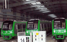 13 đoàn tàu Cát Linh - Hà Đông được cấp chứng nhận đăng kiểm tạm thời để chạy thử