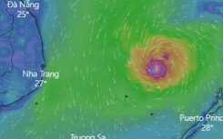 Biển Đông có thể đón bão trước Tết dương lịch