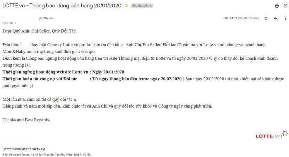 Sau Adayroi, trang Lotte.vn của đại gia bán lẻ Hàn Quốc cũng chuẩn bị chia tay thị trường thương mại điện tử? - Ảnh 1.