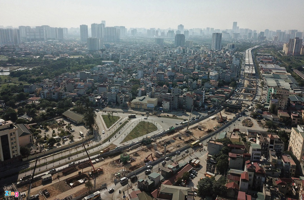 4 đại công trường ngổn ngang giữa thủ đô - Ảnh 4. 4 đại công trường ngổn ngang giữa thủ đô - Ảnh 4.
