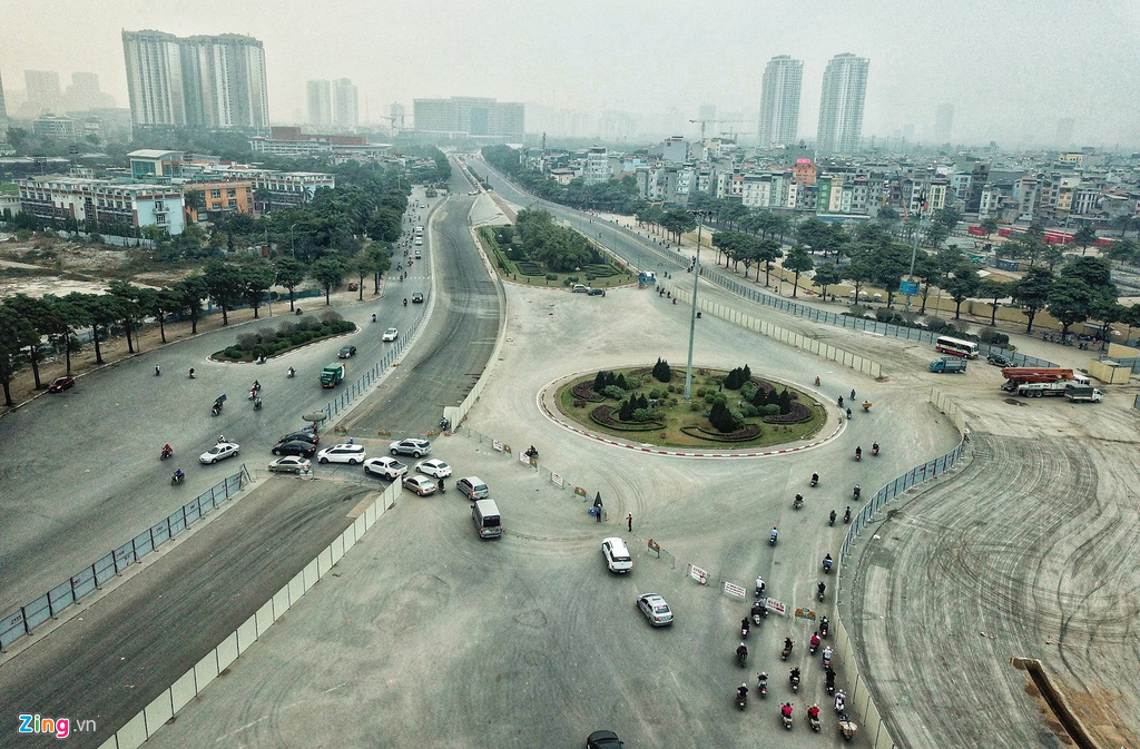 4 đại công trường ngổn ngang giữa thủ đô - Ảnh 10. 4 đại công trường ngổn ngang giữa thủ đô - Ảnh 10.