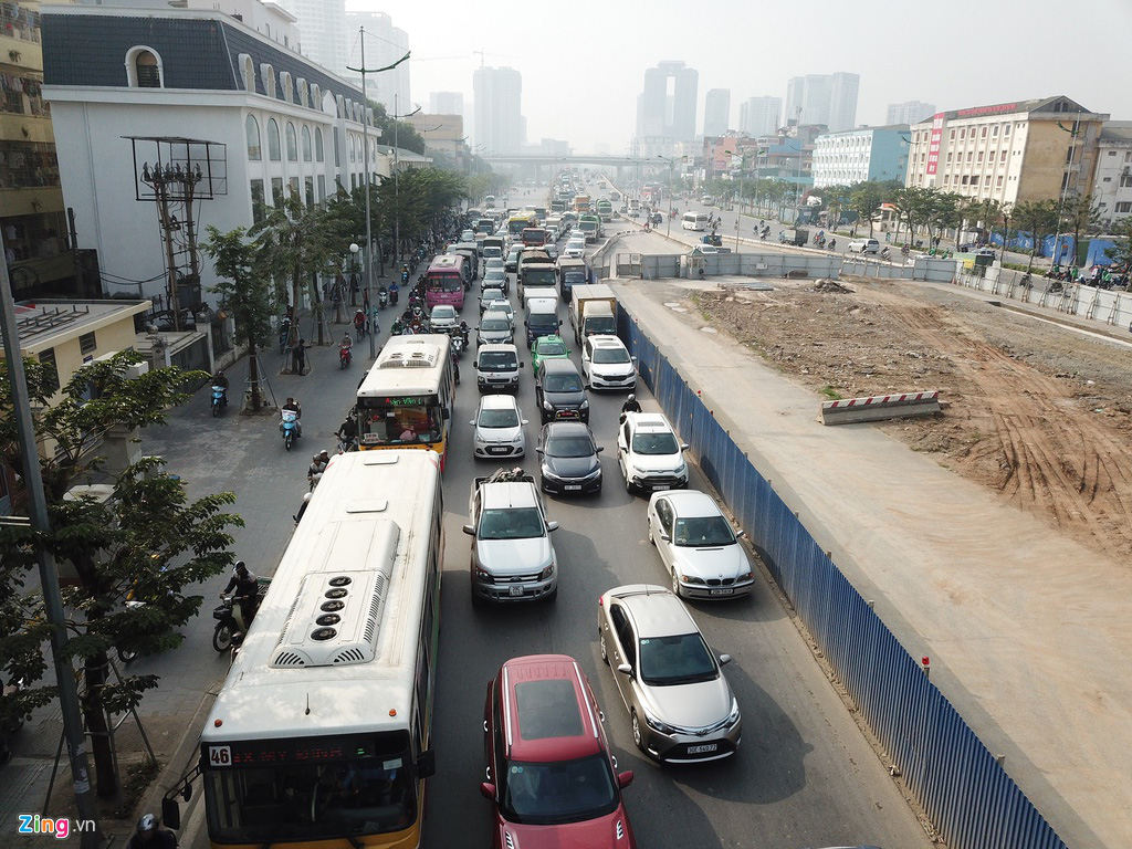4 đại công trường ngổn ngang giữa thủ đô - Ảnh 6. 4 đại công trường ngổn ngang giữa thủ đô - Ảnh 6.