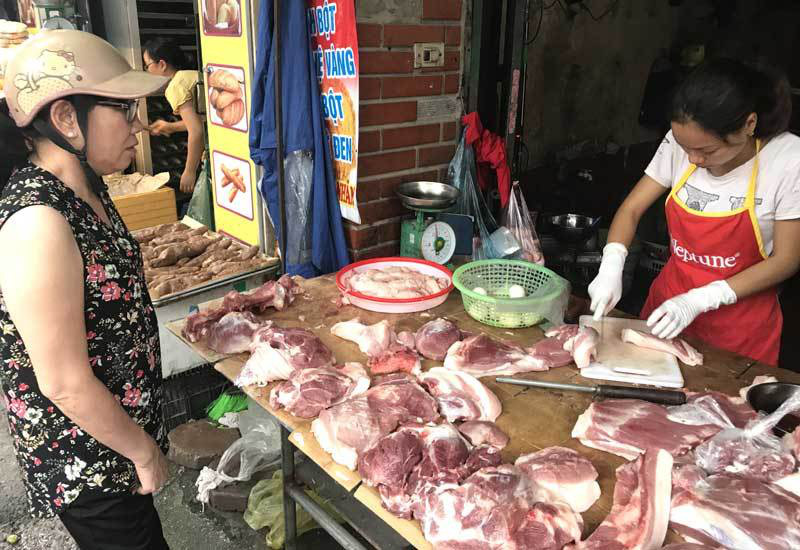 Tăng giá gấp đôi, dịp Tết thịt lợn dự báo còn lên mạnh - Ảnh 2.