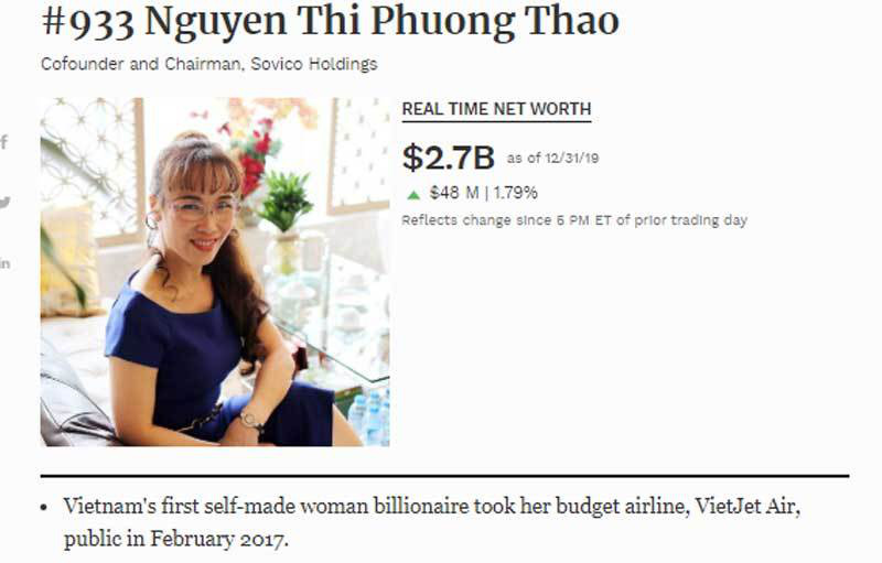 Top 3 người giàu nhất Việt Nam, gọi tên ông Trịnh Văn Quyết - Ảnh 2. Top 3 người giàu nhất Việt Nam, gọi tên ông Trịnh Văn Quyết - Ảnh 2.