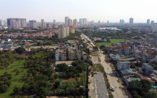 Vành đai 2,5 Đầm Hồng - Giải Phóng dài hơn 2km thi công 17 năm chưa xong