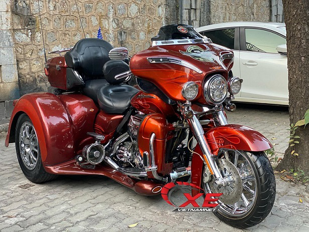 Siêu mô tô Harley Davidson 3 bánh giá 1,6 tỉ độc nhất Việt Nam - Ảnh 1. Siêu mô tô Harley Davidson 3 bánh giá 1,6 tỉ độc nhất Việt Nam - Ảnh 1.