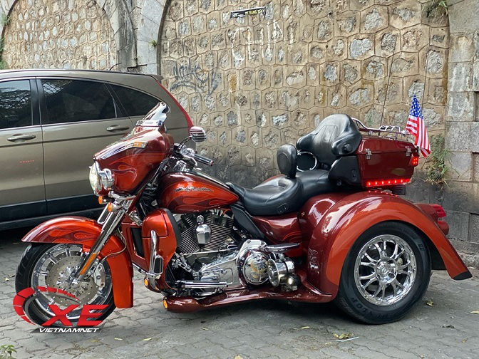 Siêu mô tô Harley Davidson 3 bánh giá 1,6 tỉ độc nhất Việt Nam - Ảnh 2. Siêu mô tô Harley Davidson 3 bánh giá 1,6 tỉ độc nhất Việt Nam - Ảnh 2.