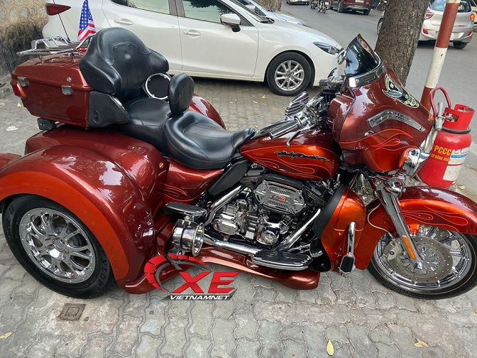 Siêu mô tô Harley Davidson 3 bánh giá 1,6 tỉ độc nhất Việt Nam - Ảnh 3. Siêu mô tô Harley Davidson 3 bánh giá 1,6 tỉ độc nhất Việt Nam - Ảnh 3.