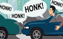 Những trường hợp nên và không nên bấm còi xe của người lịch sự