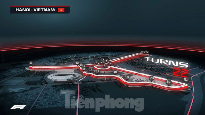 Bay trên đường đua F1 đang thành hình ở Hà Nội - Ảnh 1. Bay trên đường đua F1 đang thành hình ở Hà Nội - Ảnh 1.