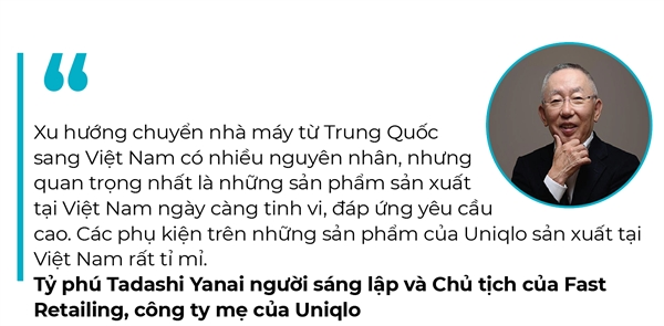 Tỉ phú Tadashi Yanai: Tôi sẽ không giảm giá để giành khách hàng mà muốn giành cảm tình của họ bằng chất lượng, bằng sự gần gũi trên từng sản phẩm của Uniqlo - Ảnh 2. Tỉ phú Tadashi Yanai: Tôi sẽ không giảm giá để giành khách hàng mà muốn giành cảm tình của họ bằng chất lượng, bằng sự gần gũi trên từng sản phẩm của Uniqlo - Ảnh 2.