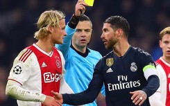 Ramos có thể bị cấm hai trận ở Champions League vì tẩy thẻ